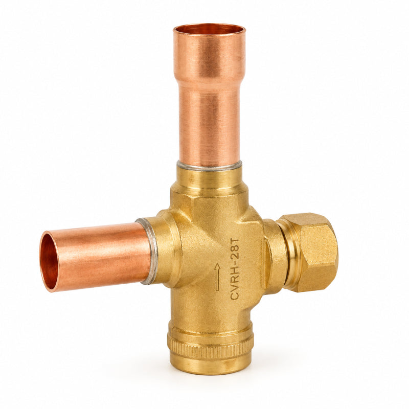 Βαλβίδα Αντεπιστροφής Γωνιακή Κολλητή 1-1/8 Kv 19 m3/h CVRH-28T