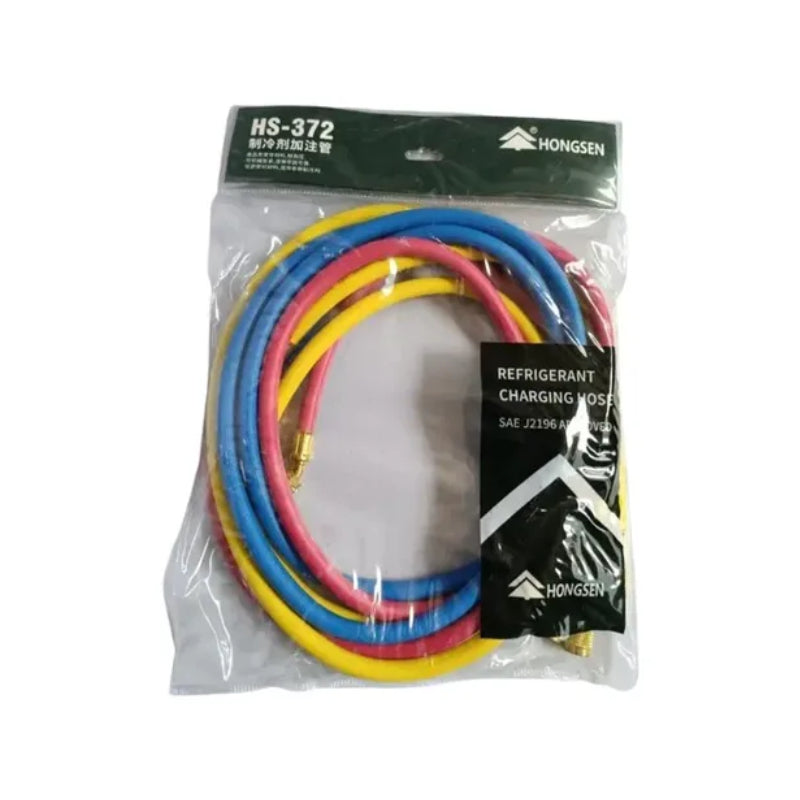 Σωλήνας Πλήρωσης Φρέον 182,9 cm 600 psi 1/4 Βιδωτός για R22-R134a-R404A-R407C HS-372